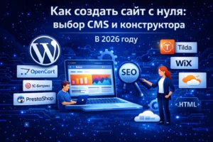 выбор CMS и конструктора сайта