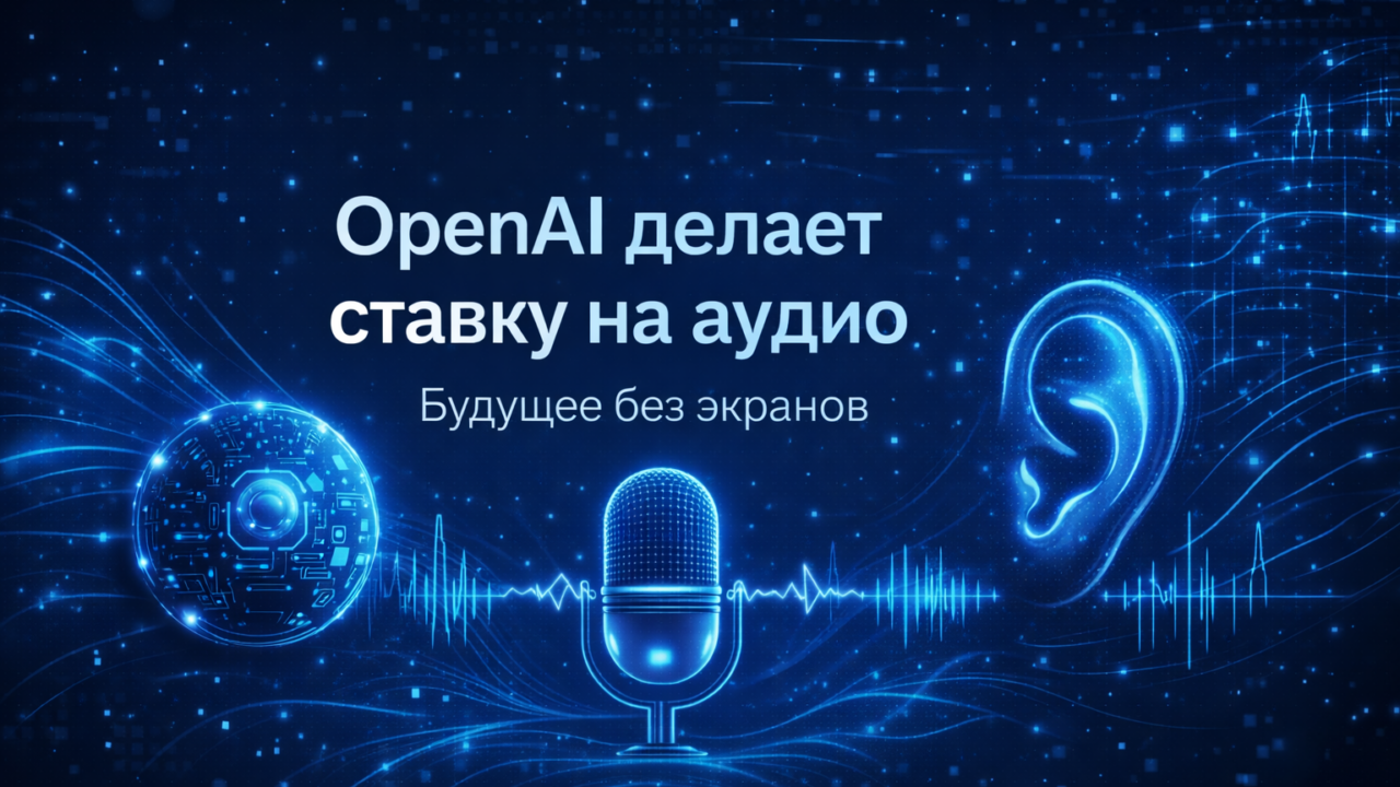 OpenAI делает ставку на аудио