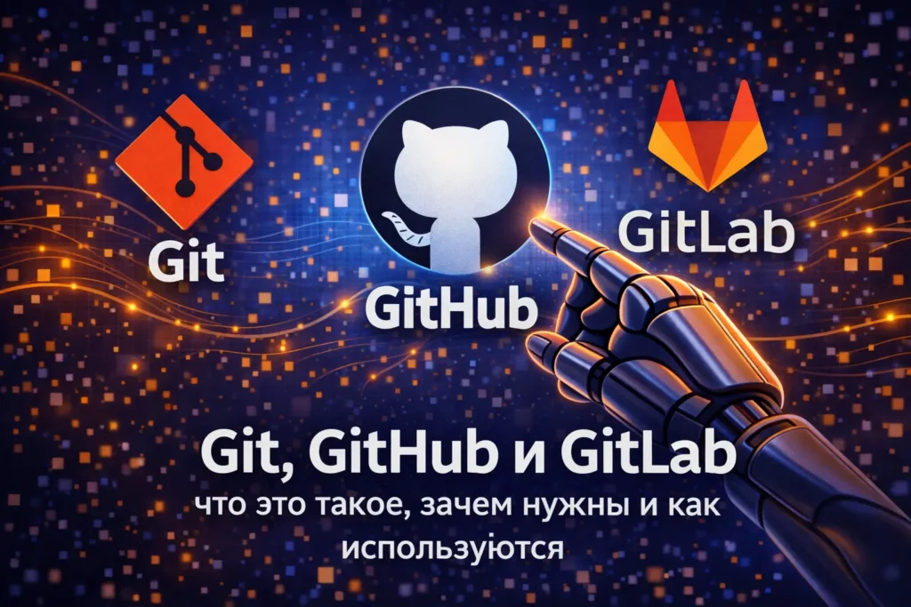 что такое git github gitlab